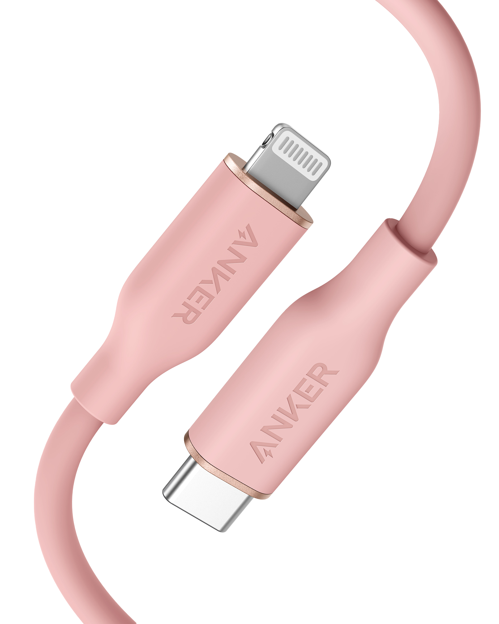 Anker 641 USB-C to Lightning Cable (Flow, 3 ft Silicone)
