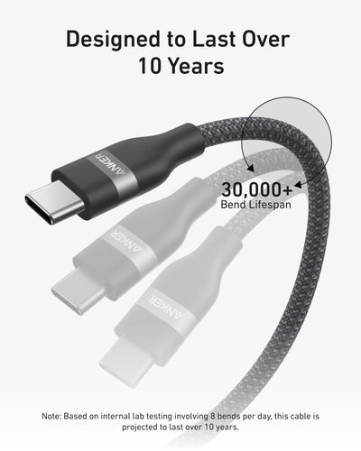Anker Laptop Power Bank (25K, 165W, Built-In and Retractable Cables)