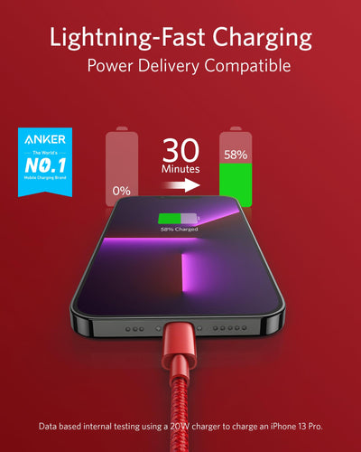 Anker 331 USB-C to Lightning Cable