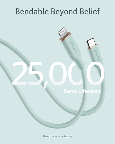 Anker 641 USB-C to Lightning Cable (Flow, Silicone)