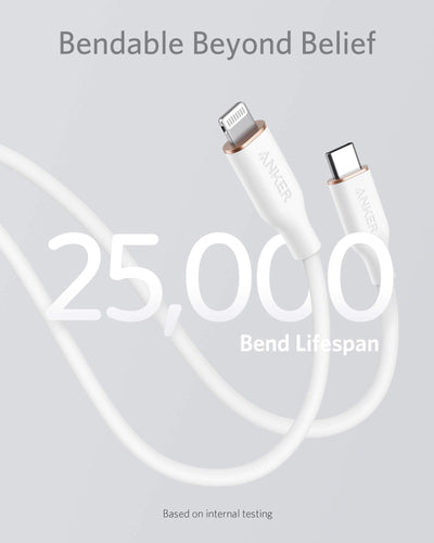 Anker 641 USB-C to Lightning Cable (Flow, Silicone)