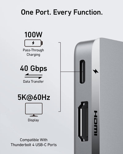 Anker <b>547</b> USB-C Hub (7-in-2, for MacBook)