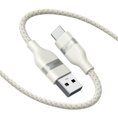 Anker USB-A to USB-C Cable (3 ft/6 ft, Upcycled-Braided)