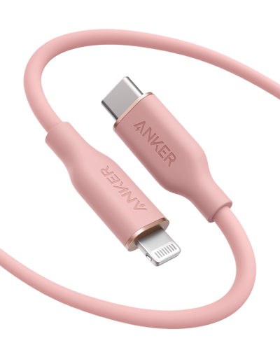 Anker 641 USB-C to Lightning Cable (Flow, 3 ft Silicone)